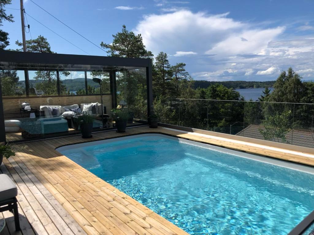 Leilighet I Sorlandshus I Son - Sjoutsikt - Naer Son Spa Soon Exterior foto